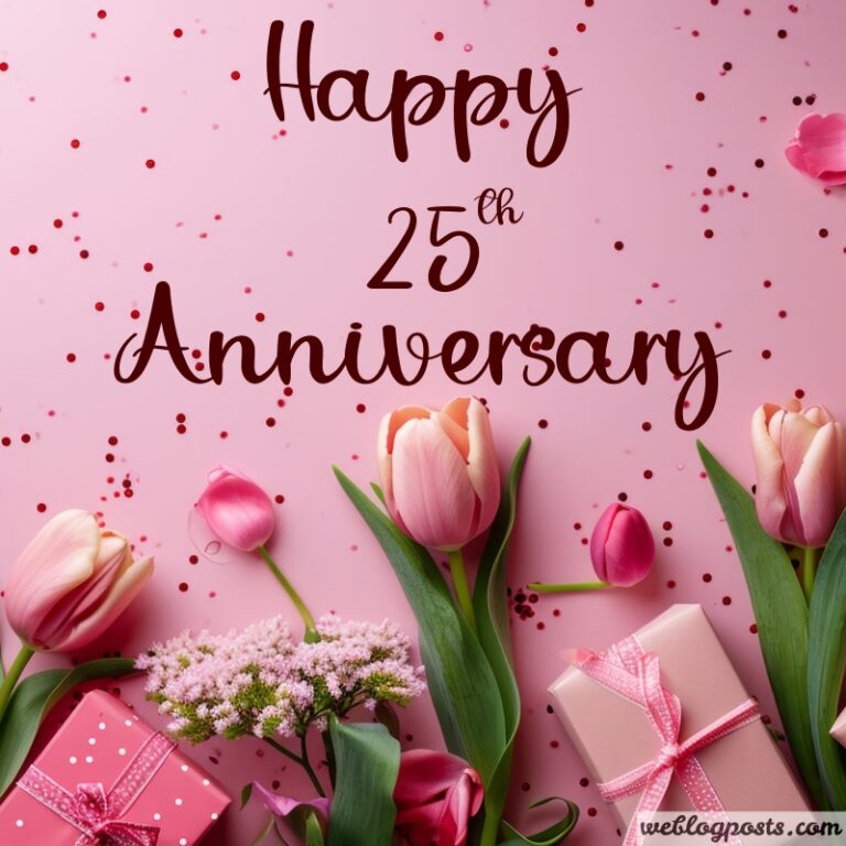 25th Wedding Anniversary Wishes and Messages