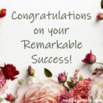 Congratulations Wishes for Success